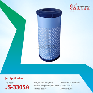 JS-3305AB Primary Air Filter Cartridge RS4803 72285-431 72280475 W9501-21020B TC020-16320 for KOBELCO SK20 SR-3