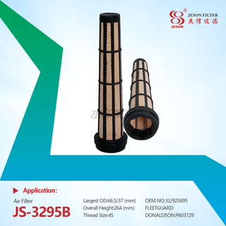 JS-3295AB Supply High Quality New Diesel Engine Parts Truck Air Filter Element PU1027 P611858 P611859 580048838 32925894
