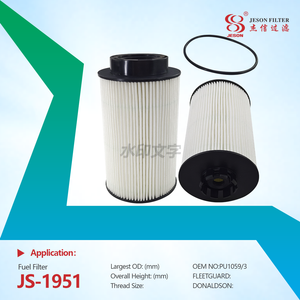 JS-1951 High Quality Engine Fuel Filter PU1059/2 PU1059/3 F0099-000 for Sinotruk HOWO T7 T5 Truck
