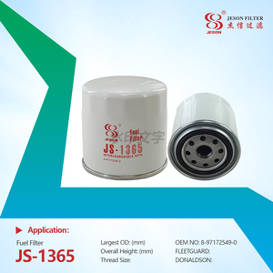 JS-1365 Auto Engine Parts Fuel Filter 8-97172549-1 8971725491 8-97172549-0 8971725490 5876100220 FF5451 P505951 for ISUZU TOYOTA Cars
